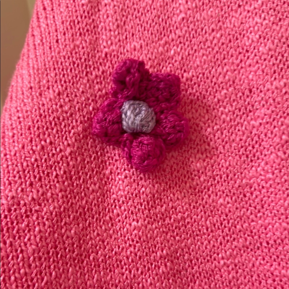 Fantastic Fawn Pink Floral Women's Sweater - Picture 3 of 3